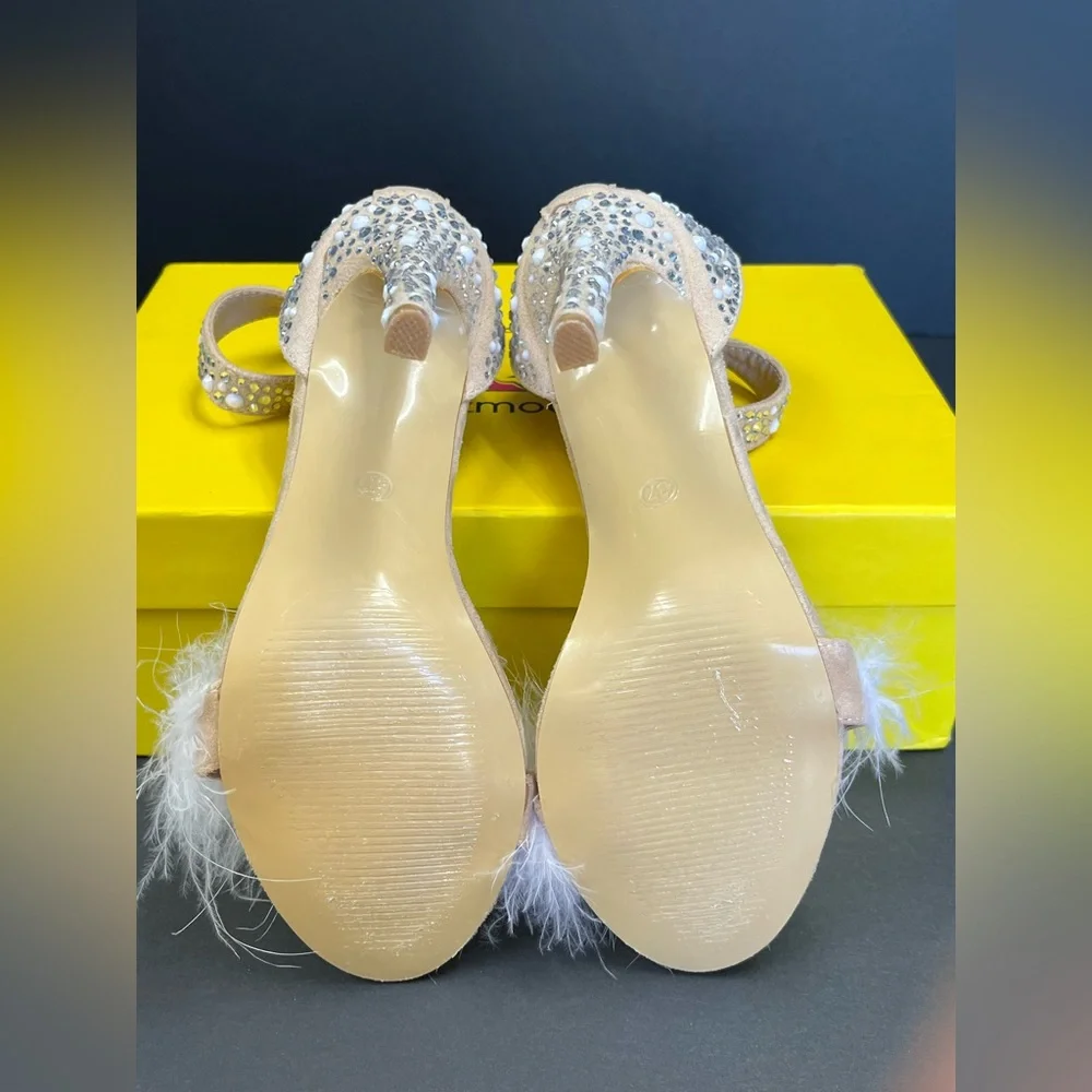 Azmodo Women’s Wedding/Party Stilettos - Picture 6 of 10